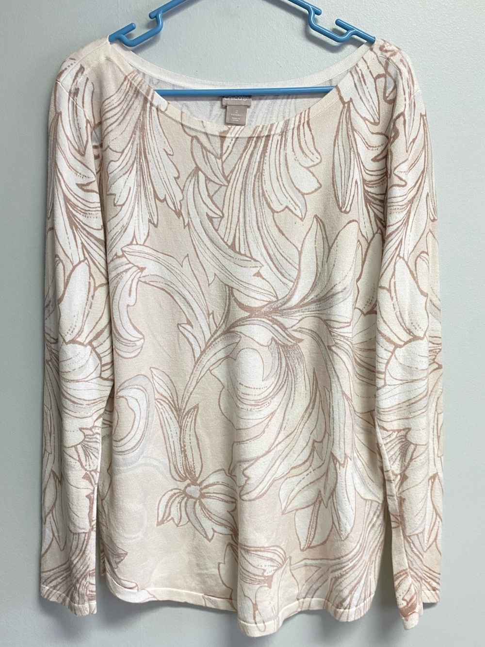 CHICO'S KNIT TOP - LARGE (2)